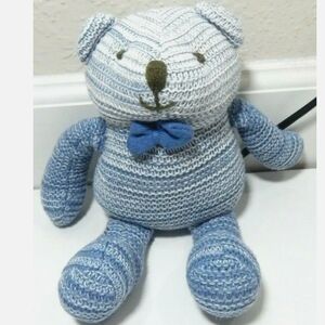 Elegant Baby Ombre Knit Plush Teddy Bear
